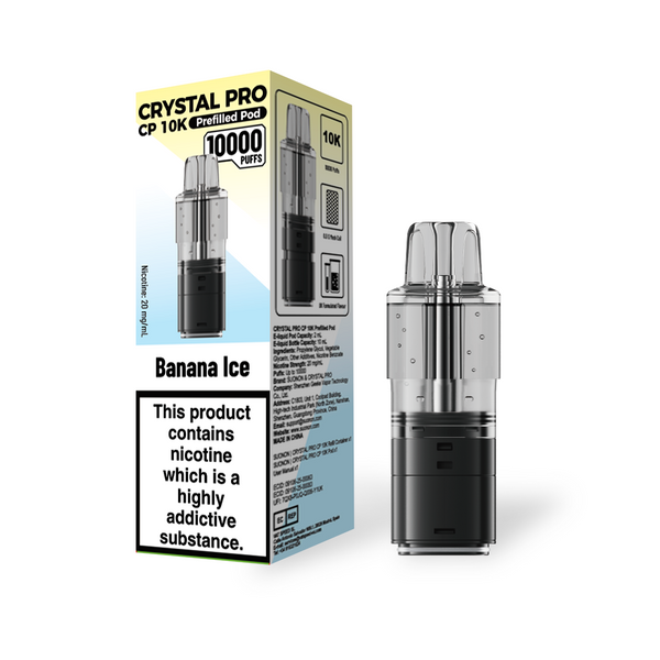 Crystal Pro CP 10K refill/replacement Pod Wholesale box of 5