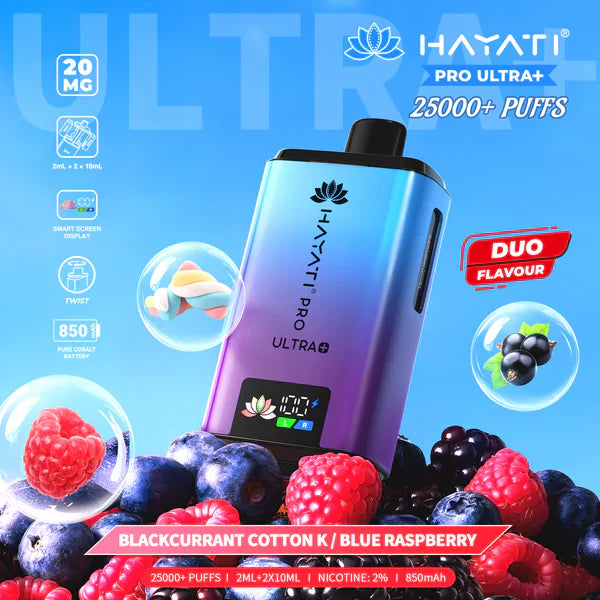 Hayati Pro Ultra Plus 25k Puffs Prefilled Pod - Box Of 5 Wholesale Price