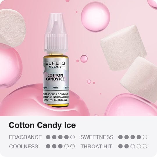 Elfliq Nic Salts E Liquid pack of 10