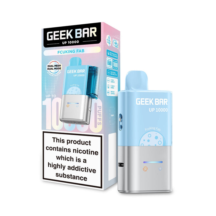 Geek Bar UP 10,000 Puffs Prefilled pod fcuking fab flavor