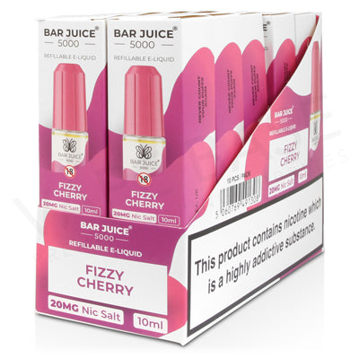 Bar juice 5000 E liquid 10 & 20 Mg Nic Salt In 10ml Box of 10