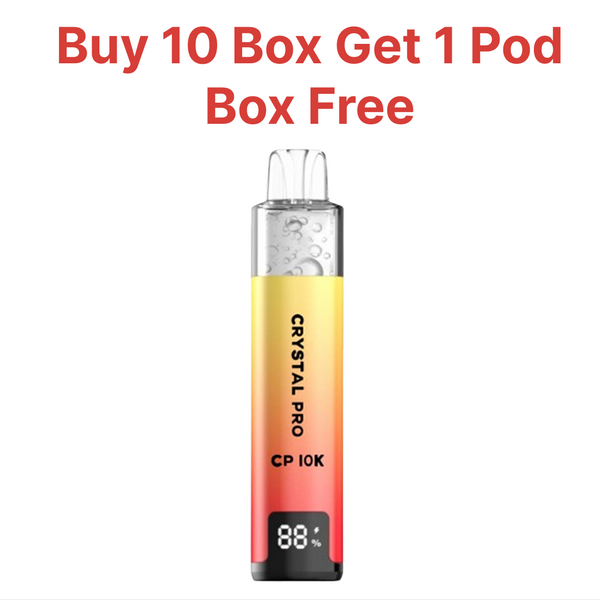 Crystal Pro CP 10k Puffs Vape - Box of 5 Wholesale