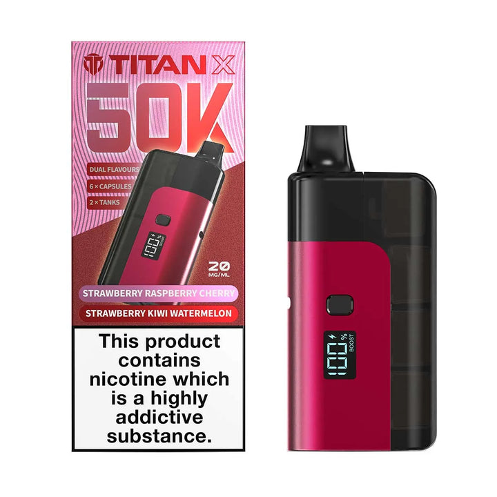 Titan X 50K Prefilled Box of 10