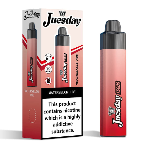 Juesday 15000 Puffs Prefilled Pod Vape Kit (Box of 5)