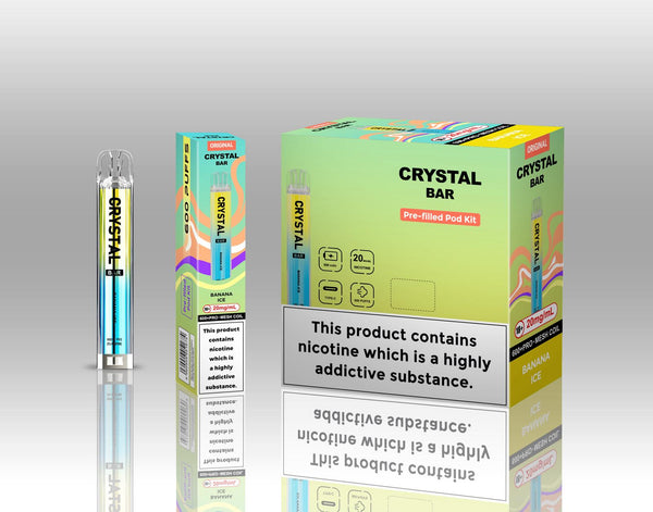 Crsytal Bar 600 Puff Prefilled Pod Kit