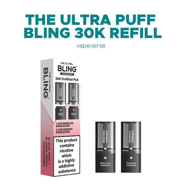 The Bling 30K Refill/ Replacement Pod wholesale pack of 5
