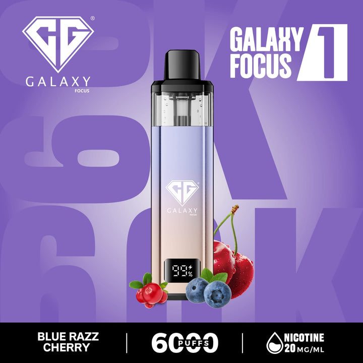galaxy focus 1, 6000 puffs 