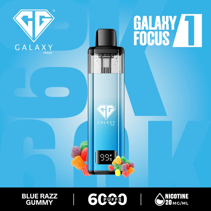 Crystal galaxy 6000 puffs prefilled pod kit