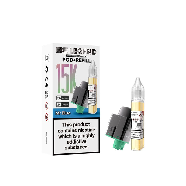 ENE Legend 15K Refill replacement Pods Wholesale Pack of 5