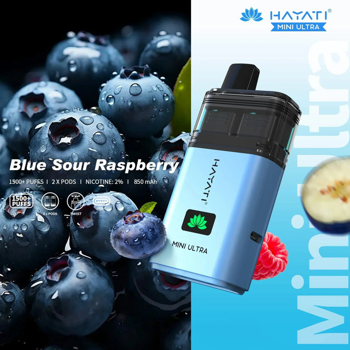 Hayati Mini Ultra 1500 Puffs Prefilled 